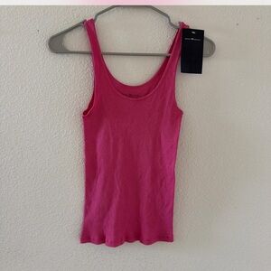 Brandy melville hot pink Amaya long tank top